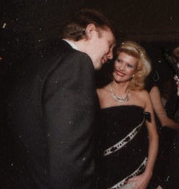 Donald con Ivana Trump